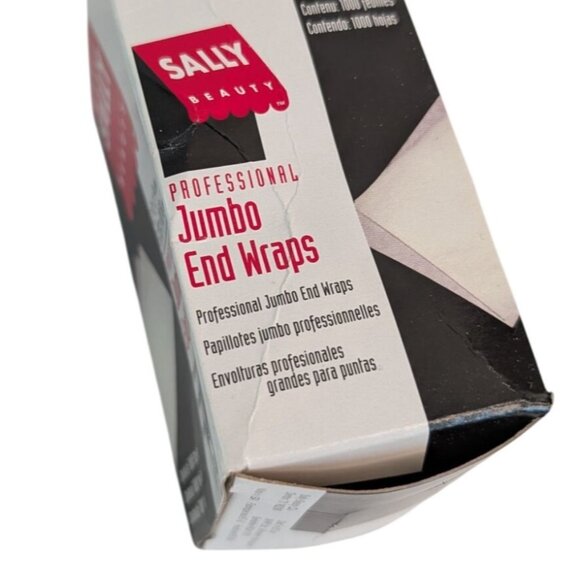 Sally Beauty Professional Jumbo End Wraps 2.5x4 Inch 9 Boxes of 1000 Sheets NEW - Picture 6 of 7